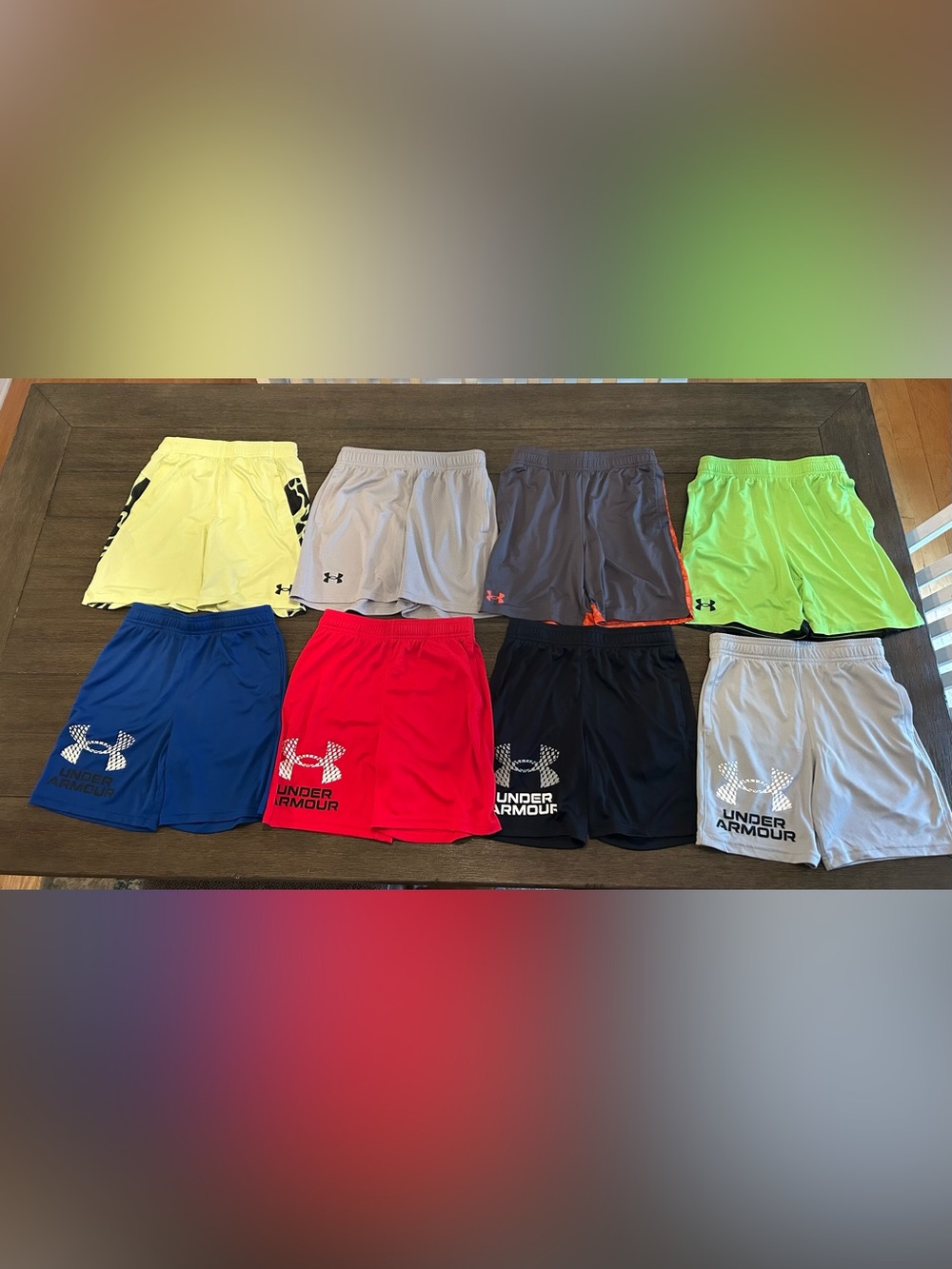 8 Like New Boys Under Armour shorts!